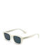 Bolon Unisex Sunglasses with White Plastic Frame BL3039A91