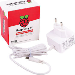 Raspberry Pi 4 Power Adapter USB-C White (SC0213)