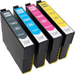 Inkjet Printer Compatible Inks Pack Epson 603XL C13T3A64010 46ml Multi (Color) / Black