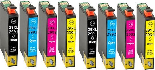Epson T29XL/T2991/T2992/T2993 8τμχ Multi (Farbe) / Schwarz