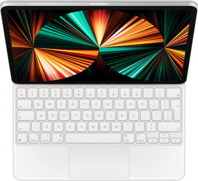 Apple Magic Keyboard for iPad Pro 12.9‑inch (6th Generation) Ελληνικά Λευκό