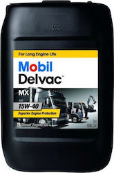 Mobil Delvac MX Λάδι Αυτοκινήτου 15W-40 20lt