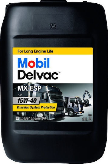 Mobil Delvac ESP MX Car Oil 15W-40 20lt
