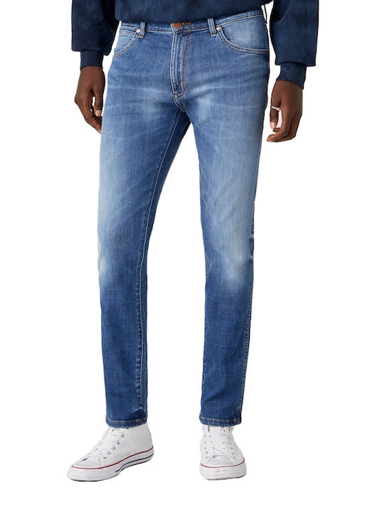 Larston Ανδρικό Παντελόνι Τζιν με Slim Tapered Εφαρμογή Μπλε