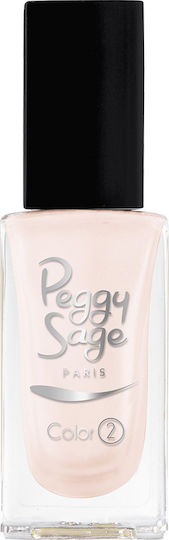 Peggy Sage Nail Lacquer French Manicure Color 2 Nude Rose Glanz Nagellack für French Manicure Rosa 11ml