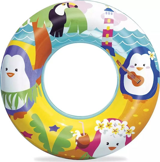 Bestway Kids' Swim Ring with Diameter 51cm. for 3-6 Years Old (Assortment Designs) Penguins