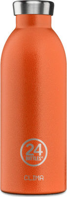 24Bottles Clima Sunset Orange Μπουκάλι Θερμός 0.5lt