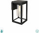 Globo Lighting Candela Lumină de Podea pentru Exterior IP44 pentru Soclu E27 Negru