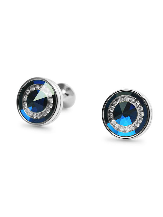 Blue Glass Cufflinks