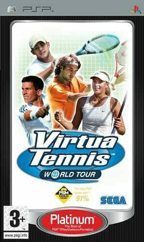 Virtua Tennis World Tour Platinum Edition PSP Game (Used)