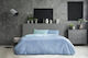 Kocoon Bettwäsche-Set Einzel 160x270cm. Mystique Blue 3Stück