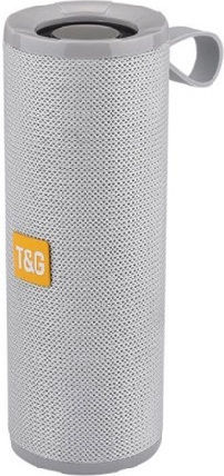 T&G TG-149 Ηχείο Bluetooth 10W με Ραδιόφωνο και Διάρκεια Μπαταρίας έως 4 ώρες Ασημί
