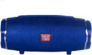 T&G Bluetooth Speaker 10W with Radio and Battery Life up to 3 hours Blue