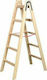 Ladder Wooden with 2x4 Steps 175cm
