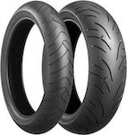 Bridgestone Battlax BT023 120/70ZR17 58Електронна търговия GT На пътя Мотоциклетна Гума Предна