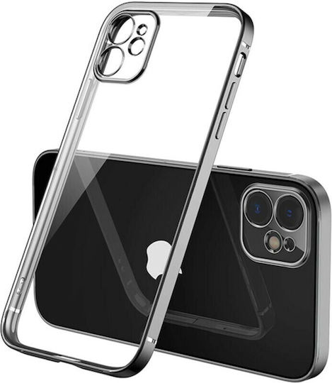 Bodycell HD Clear Back Cover Plastic Black (iPhone 12 mini)
