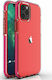 Hurtel Spring Back Cover Σιλικόνης 1mm Ροζ (iPh...