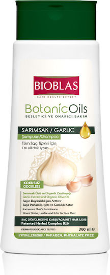 Bioblas Garlic Σαμπουάν Αναδόμησης/Θρέψης για Όλους τους Τύπους Μαλλιών 360ml