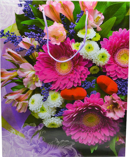 Ankor Paper Bag for Gift Fuchsia 33x10x44cm.