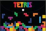 Diakakis Dosar cu Buton pentru Hârtie A4 Negruς Tetris