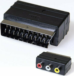 Osio OSK-1170 RCA Weiblich zu Scart Männlich