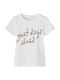 Name It Kids T-shirt White Great Days Ahead