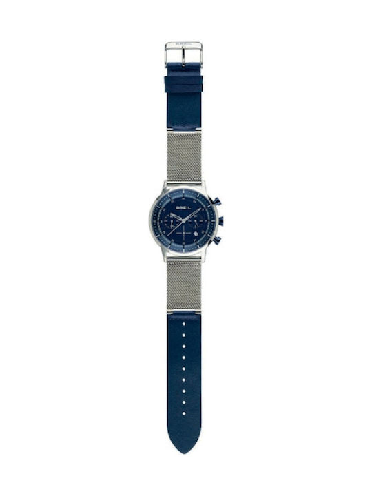 Breil SIX3NINE Special Pack Extra Strap Men's Watch 44mm Battery with Blue Metal Bracelet