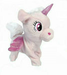 Real Fun Toys Jucărie de Pluș Unicorn cu Mișcare & Sunet 24 cm