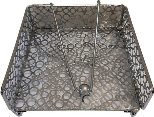 Karvounis Serviettenhalter Silber 17.5x17.5cm J-02220