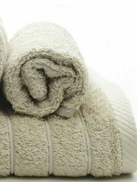 Sunshine Bath Towel Set 3pcs Dory 8 Beige Weigh...