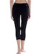 Women's Capri Running Legging Black