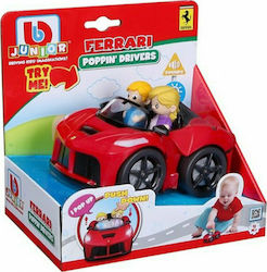 Bburago Fahrzeug Junior Ferrari Poppin Drivers mit Lichtern für 12++ Monate (Verschiedene Designs/Sortimente von Designs) 1 Stk