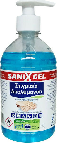 Hygiene Service Sanix Gel Antiseptic with Pump 500ml
