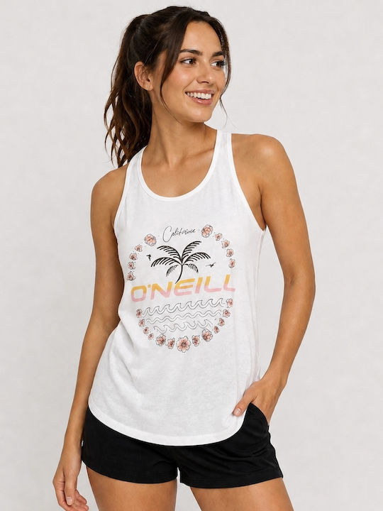 Women's Summer Cotton Sleeveless White Top