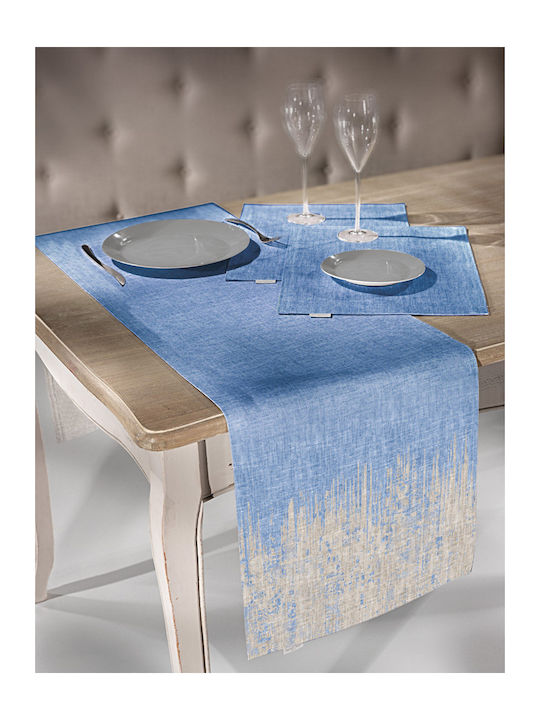 Saint Clair Ράνερ 2040 Blue Jean - Beige 40x160εκ.