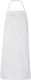 About Basics Apron Full Body 00401 White