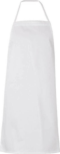 About Basics Apron Full Body 00401 White