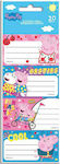 Diakakis Notebook Labels Peppa Pig 20pcs