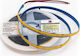 Adeleq Bandă LED 24V Alb Natural Lumină 5m Tip COB cu Sursă de alimentare