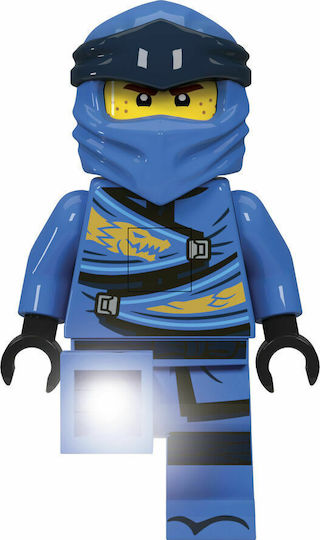 LEGO LED Детско Декоративно Осветление Torch Ninjago Jay Син 13x13x19εκ.