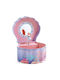 Djeco Kids Jewelry Box Mermaid Made of Lilac Wood