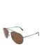Lacoste Men's Sunglasses with Silver Metal Frame L177S-033