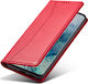 Bodycell PU Leather Книга Изкуствена кожа Черве...