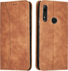 Bodycell PU Leather Carte Piele artificială Maro (Huawei P Smart Z) 04-00529