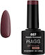 Lorin Halb-permanenter Nagellack 867 Metallic Rosewood mit Glitter 8ml 1Stück