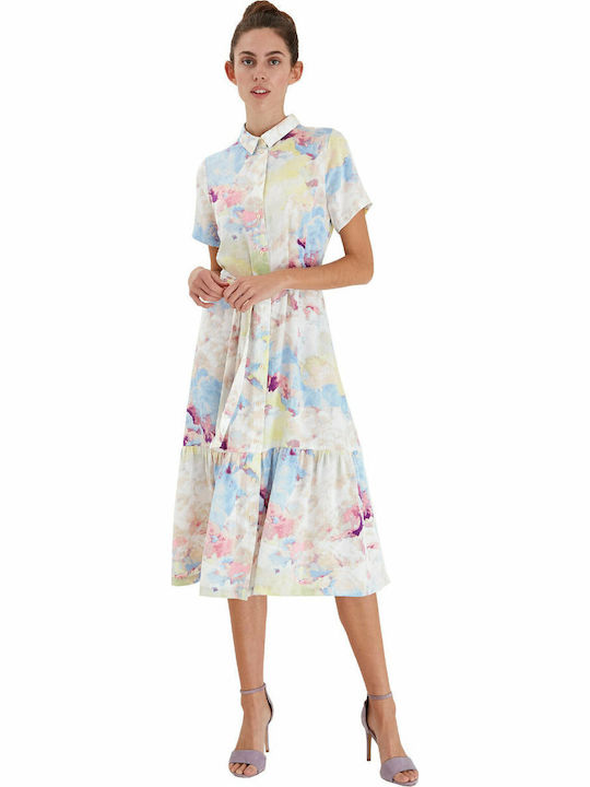 ICHI 20114287-200681 Dress All Day Multicolour