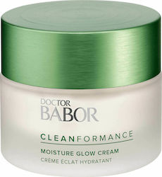 Babor Cleanformance Moisturizing Cream Suitable for All Skin Types with Hyaluronic Acid / Aloe Vera 50ml