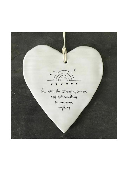 Synchronia Ceramic Wall Ornament 9x0.5x10cm