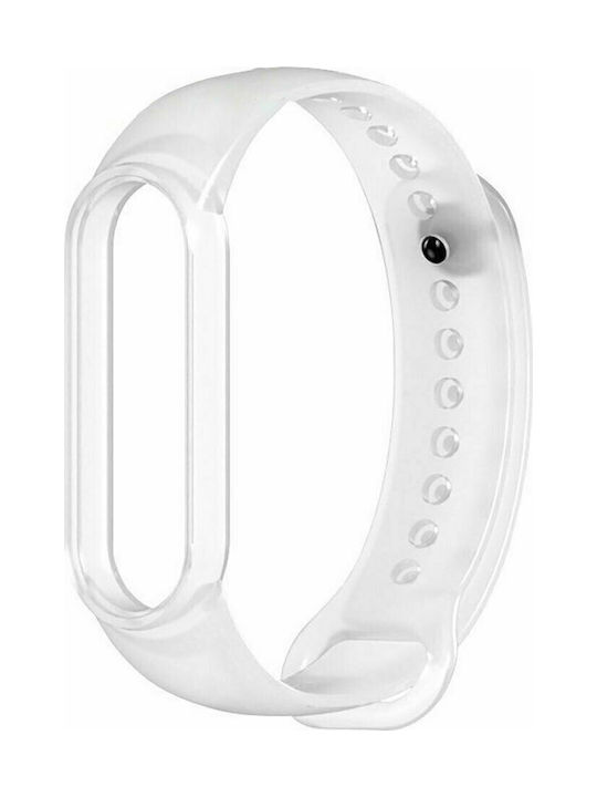 Armband Silikon mit Pin Transparent (Mi Smart Band 5/Mi Smart Band 6)