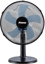 Primo PRTF-80508 Επιτραπέζιος 30cm Μαύρος Primo PRTF-80508 Επιτραπέζιος 30cm Μαύρος